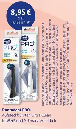 dm drogerie Dontodent PRO+ Aufsteckbürsten Ultra Clean Angebot