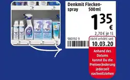 dm drogerie Denk mit Fleckenspray Angebot