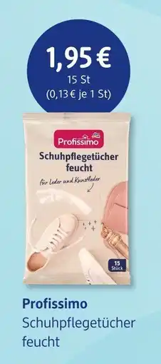 dm drogerie Profissimo Schuhpflegetücher feucht Angebot