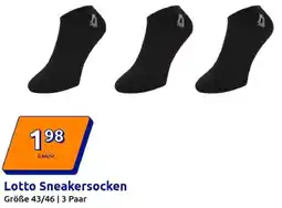 Action Lotto Sneakersocken Angebot