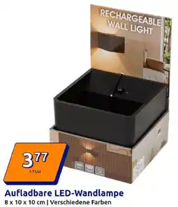 Action Aufladbare LED-Wandlampe Angebot