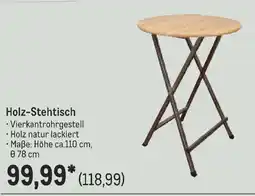 METRO Holz-Stehtisch Angebot