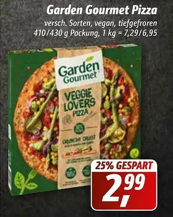 Simmel Garden Gourmet Pizza Angebot