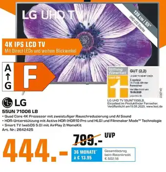 Saturn LG 55UN71006LB Angebot