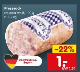 Netto Marken-Discount Presssack-Weiß Angebot
