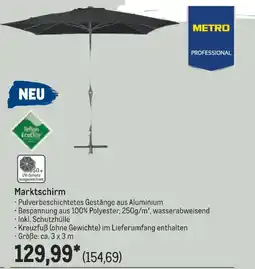 METRO METRO PROFESSIONAL Marktschirm Angebot