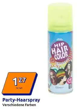 Action Party-Haarspray Angebot