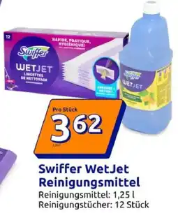 Action Swiffer WetJet Reinigungsmittel Angebot
