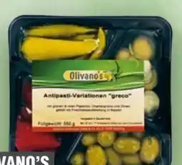 Handelshof Olivano’s Antipasti-Variation Greco Angebot