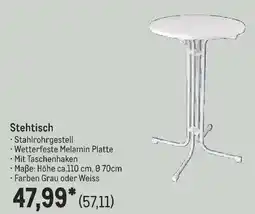 METRO Stehtisch Angebot