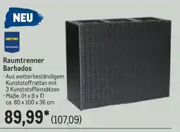 METRO METRO PROFESSIONAL Raumtrenner Barbados Angebot