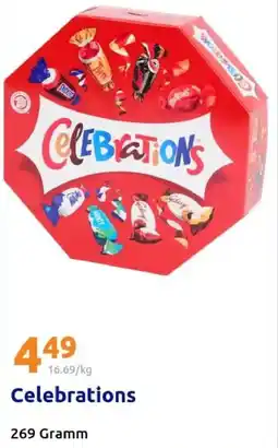 Action Celebrations Angebot