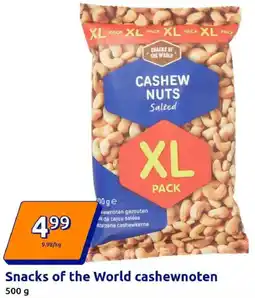 Action Snacks of the World cashewnoten Angebot