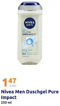 Action Nivea Men Duschgel Pure Impact Angebot