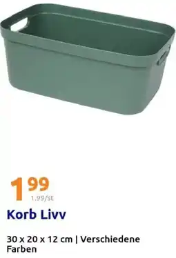 Action Korb Livv Angebot
