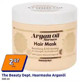 Action The Beauty Dept. Haarmaske Arganöl Angebot