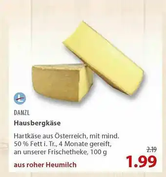 basic Danzl Hausbergkäse Angebot