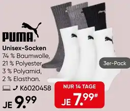 Galeria PUMA Unisex-Socken Angebot