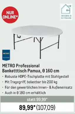 METRO METRO Professional Banketttisch Pamua, € 160 cm Angebot