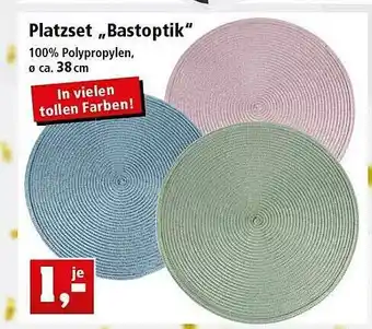 Thomas Philipps Platzset „bastoptik“ Angebot