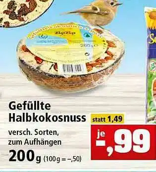 Thomas Philipps Gefüllte Halbkokosnuss Angebot