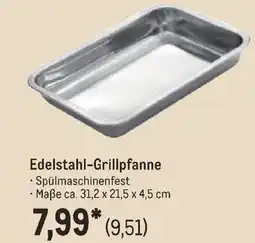 METRO Edelstahl-Grillpfanne Angebot