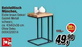 Opti Wohnwelt Beistelltisch München Angebot