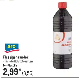 METRO aro Flüssiganzünder Angebot