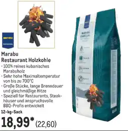 METRO METRO PROFESSIONAL Marabu Restaurant Holzkohle Angebot