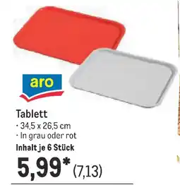 METRO aro Tablett Angebot