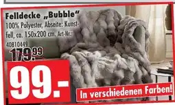 Möbel Mahler Felldecke „bubble“ Angebot