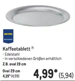 METRO METRO PROFESSIONAL Kaffeetablett Angebot