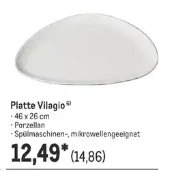METRO Platte Vilagio Angebot