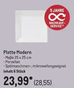 METRO Platte Modern Angebot