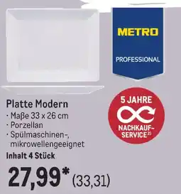METRO Platte Modern Angebot