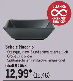 METRO Schale Macario Angebot