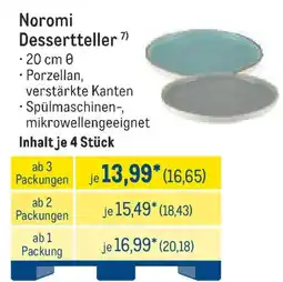 METRO Noromi Dessertteller Angebot