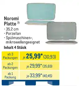 METRO Noromi Platte Angebot
