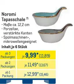 METRO Noromi Tapasschale Angebot