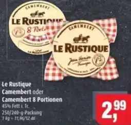 Markant Le Rustique Camembert oder Camembert & Portionen Angebot