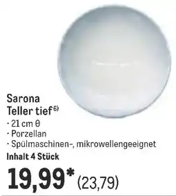 METRO Sarona Teller tief Angebot
