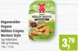 Markant Rügenwalder Vegane Mühlen Crispies Western Style Angebot