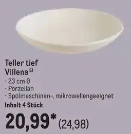 METRO Teller tief Villena Angebot