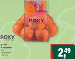 Markant ROXY Spanien Mandarinen Angebot