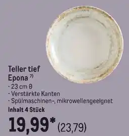 METRO Teller tief Epona Angebot