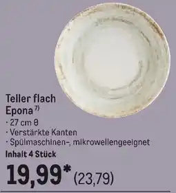 METRO Teller flach Epona Angebot