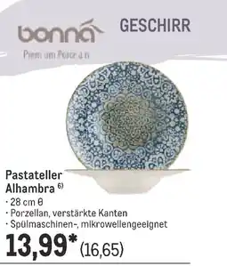 METRO bonna Pastateller Alhambra Angebot
