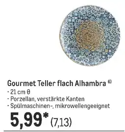 METRO bonna Gourmet Teller flach Alhambra Angebot