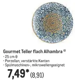 METRO bonna Gourmet Teller flach Alhambra Angebot