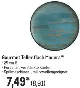METRO bonna Gourmet Teller flach Madera Angebot
